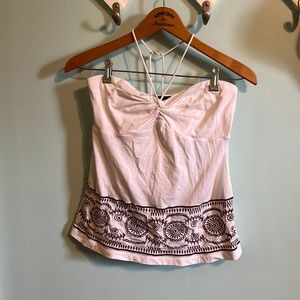 Strapless summer top